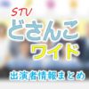 STV「どさんこワイド179」出演キャスター＆アナウンサー情報