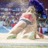 陸上競技、走り幅跳びのイメージ画像