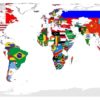 世界地図のイメージ