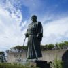 元内閣総理大臣・吉田茂の像